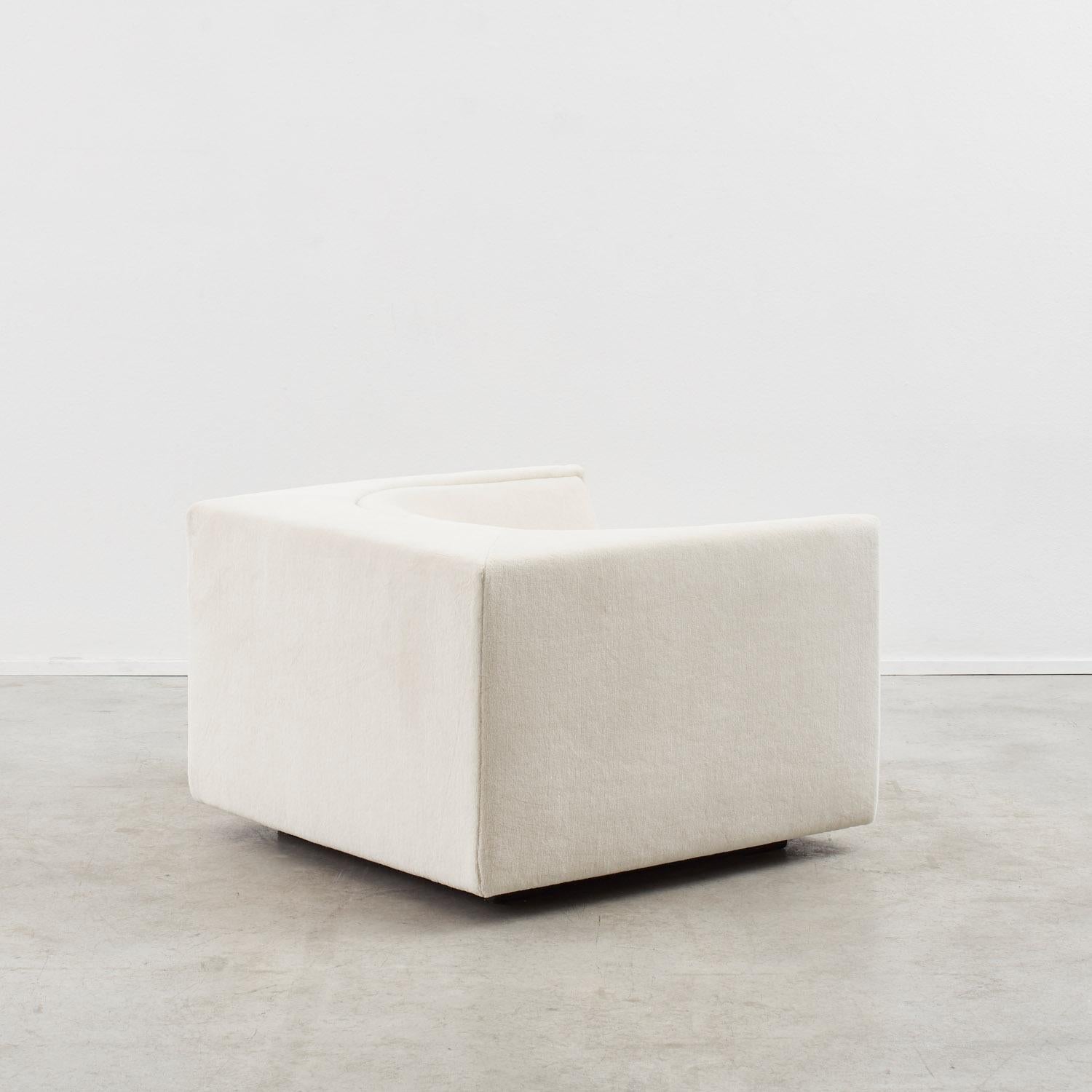 Jorge Zalzupin Cubo Sessel für L'Atelier Brazil - Brasilien, 1970. (Ende des 20. Jahrhunderts) im Angebot