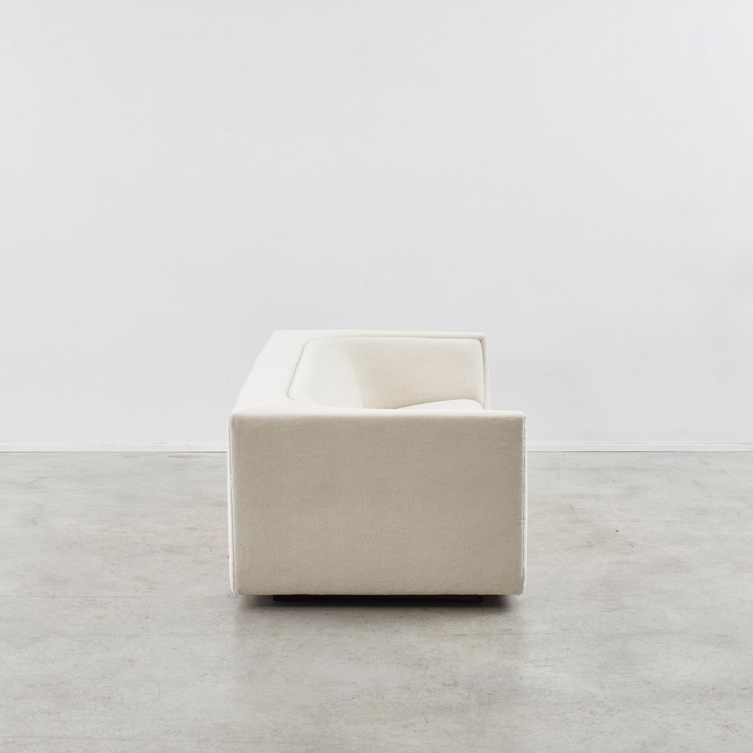 Jorge Zalzupin Cubo Dreisitziges Sofa und Sessel für L'Atelier Brasilien, 1970 im Angebot 3