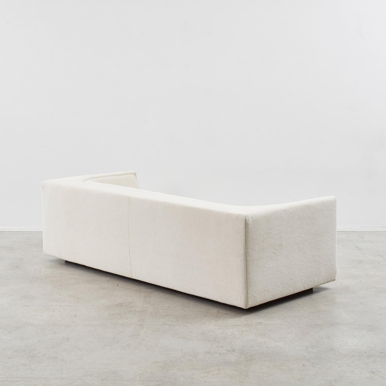 Jorge Zalzupin Cubo Dreisitziges Sofa und Sessel für L'Atelier Brasilien, 1970 im Angebot 4