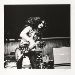 Vintage Jimmy Page of Led Zeppelin 1970 signed limited edition 