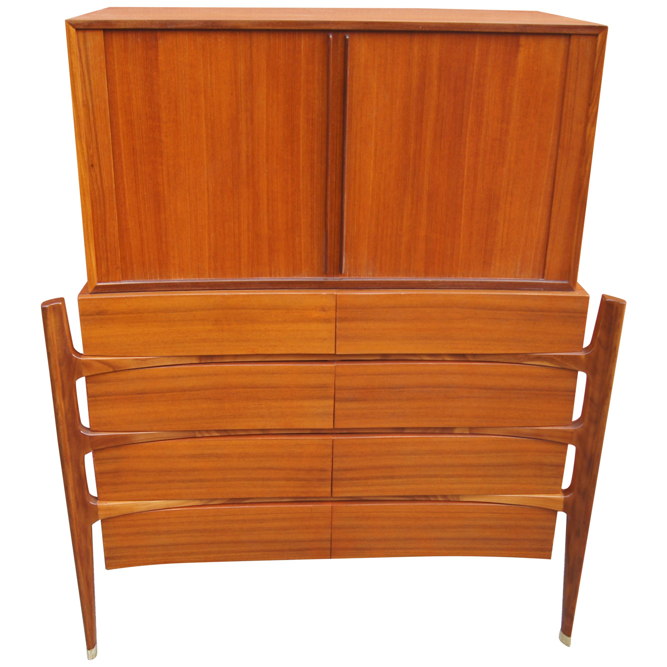Commode Jorgen Clausen pour Brande Møbelfabrik