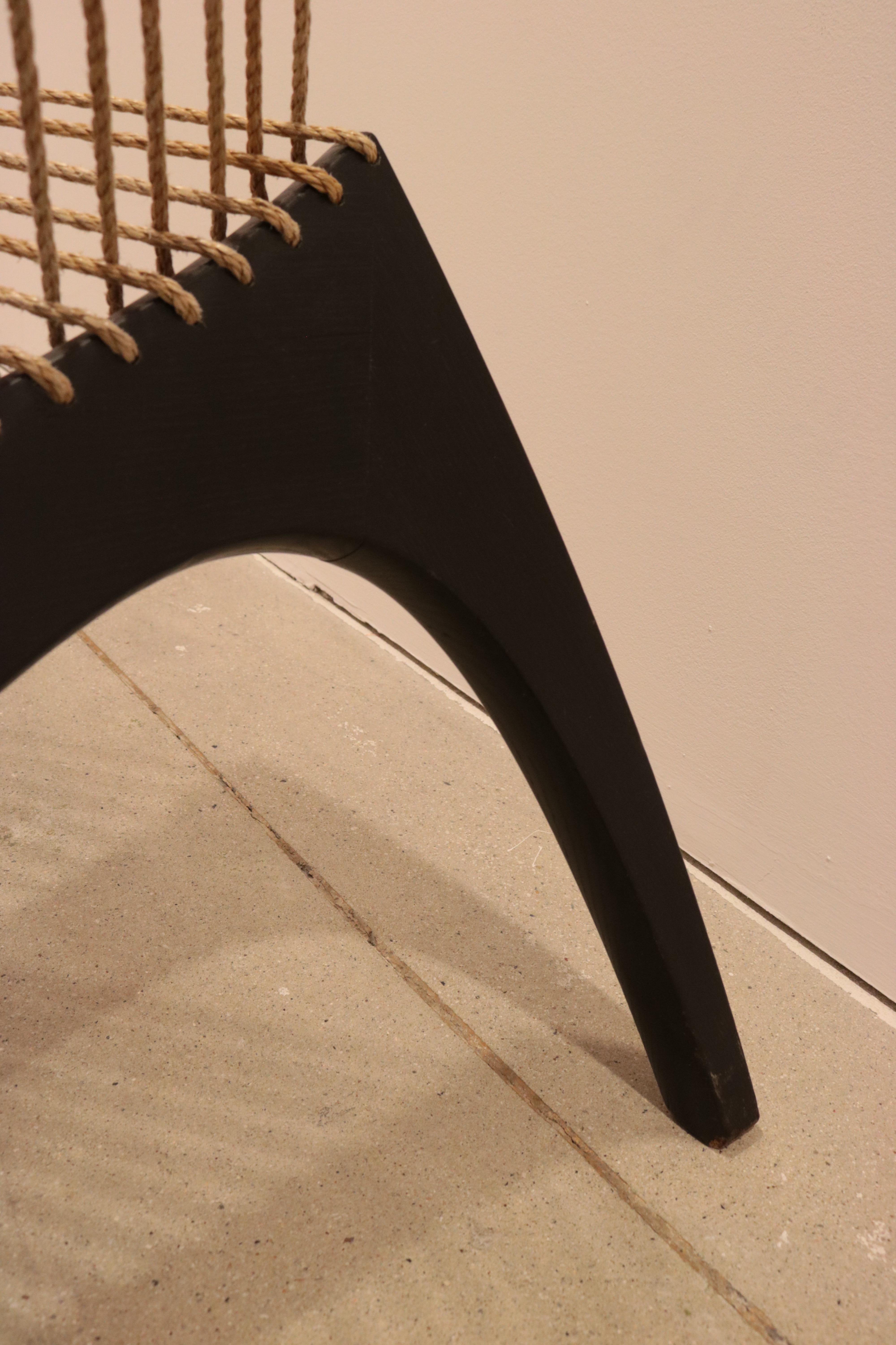 Jorgen Hovelskov Harp Chair, Denmark 1960s 7