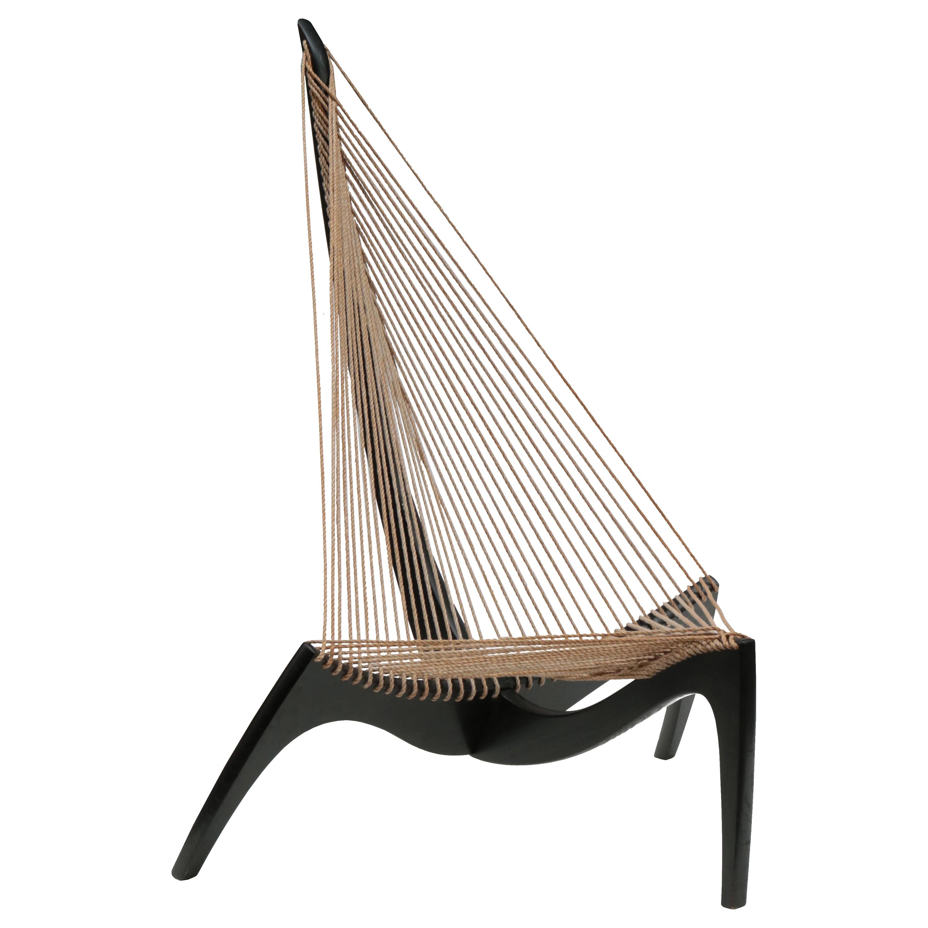 Chaise Harp de Jorgen Hovelskov, Danemark années 1960