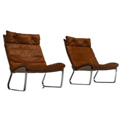 Jorgen Kastholm JK720 lounge chairs Kill International 1970