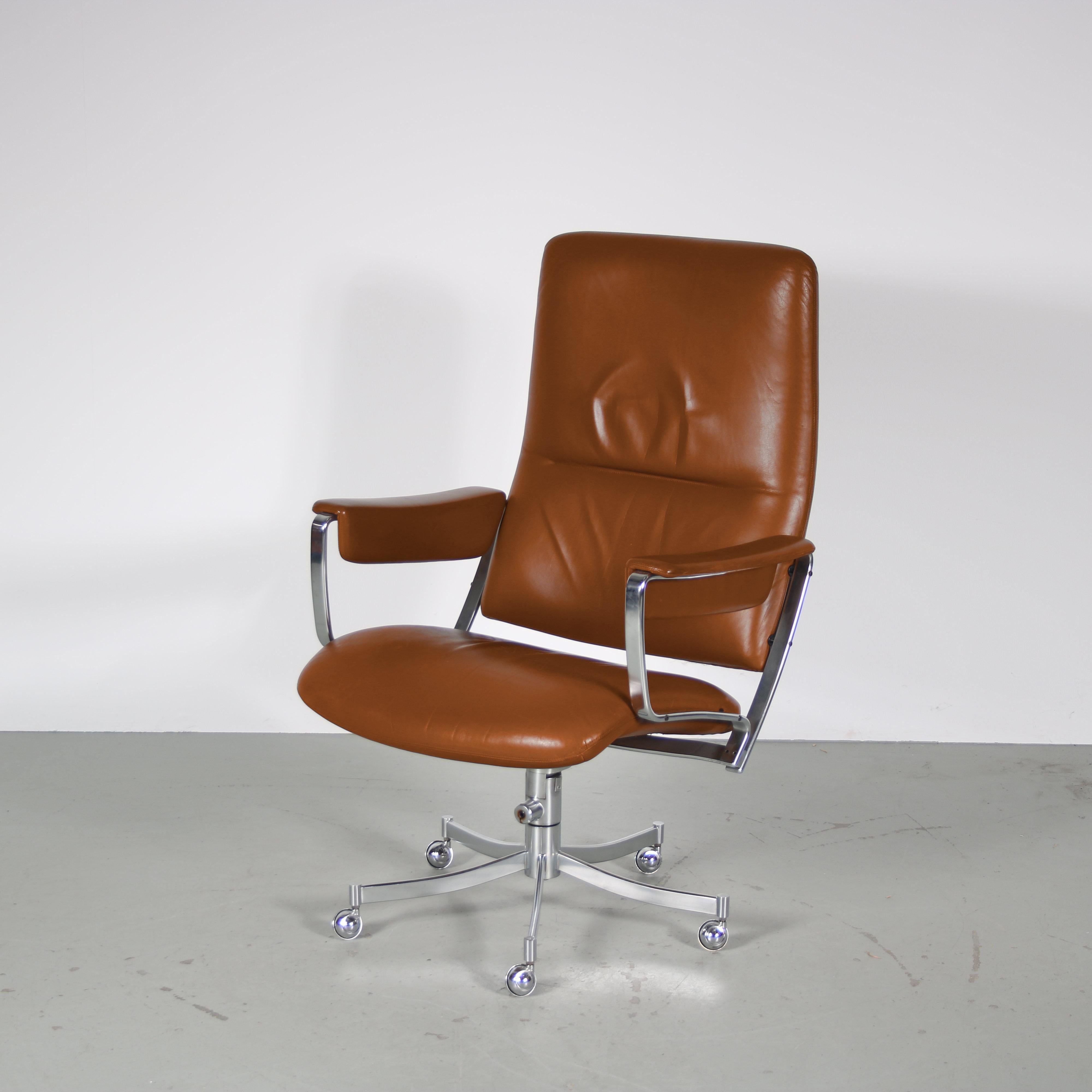 Jorgen Kastholm “JK760” Desk Chair for Kill International, Germany 1970 In Good Condition In Amsterdam, NL