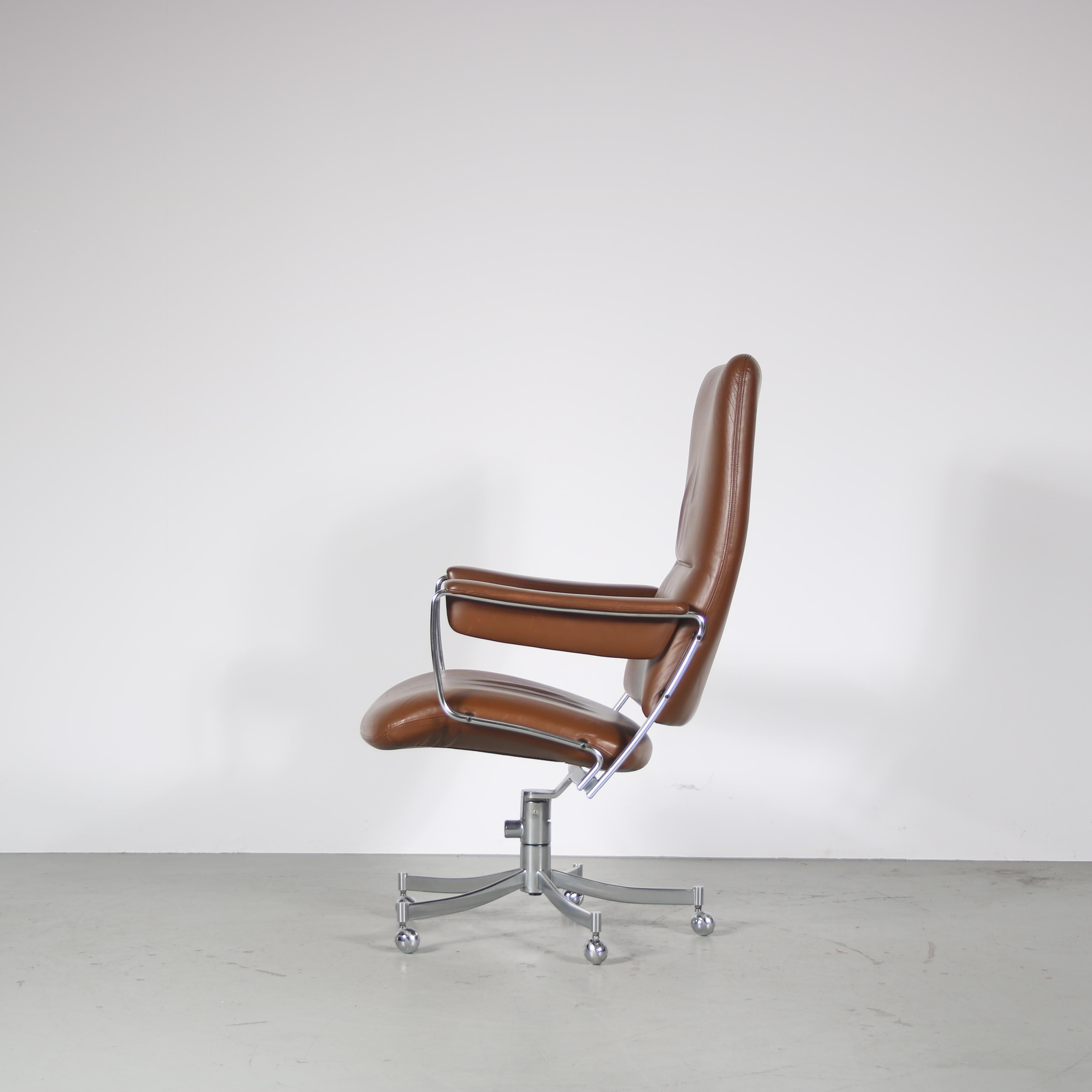 Late 20th Century Jorgen Kastholm “JK760” Desk Chair for Kill International, Germany 1970