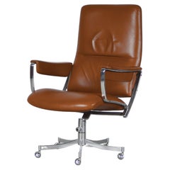 Vintage Jorgen Kastholm “JK760” Desk Chair for Kill International, Germany 1970