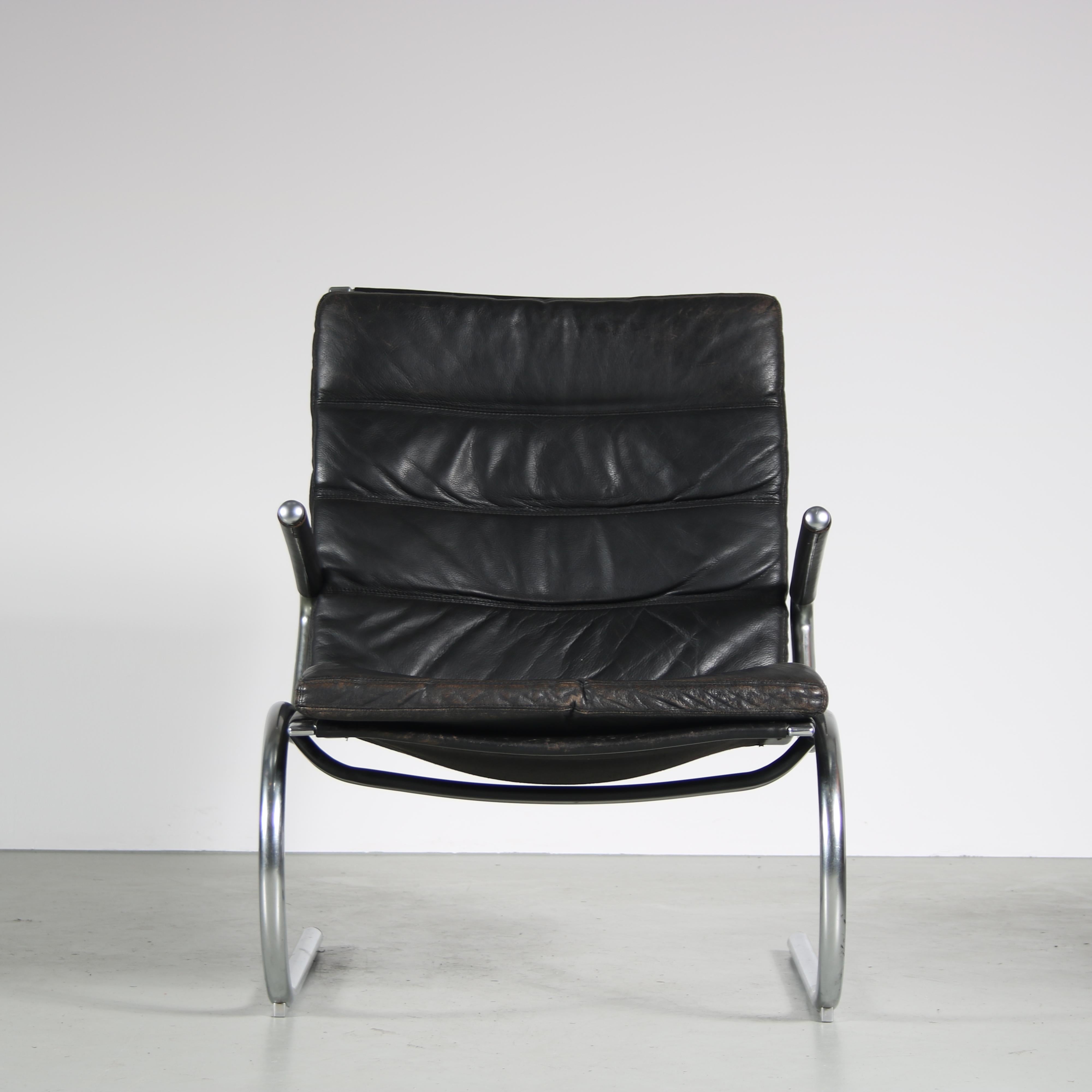 Jorgen Kastholm Lounge Chair, Denmark 1960 For Sale 1