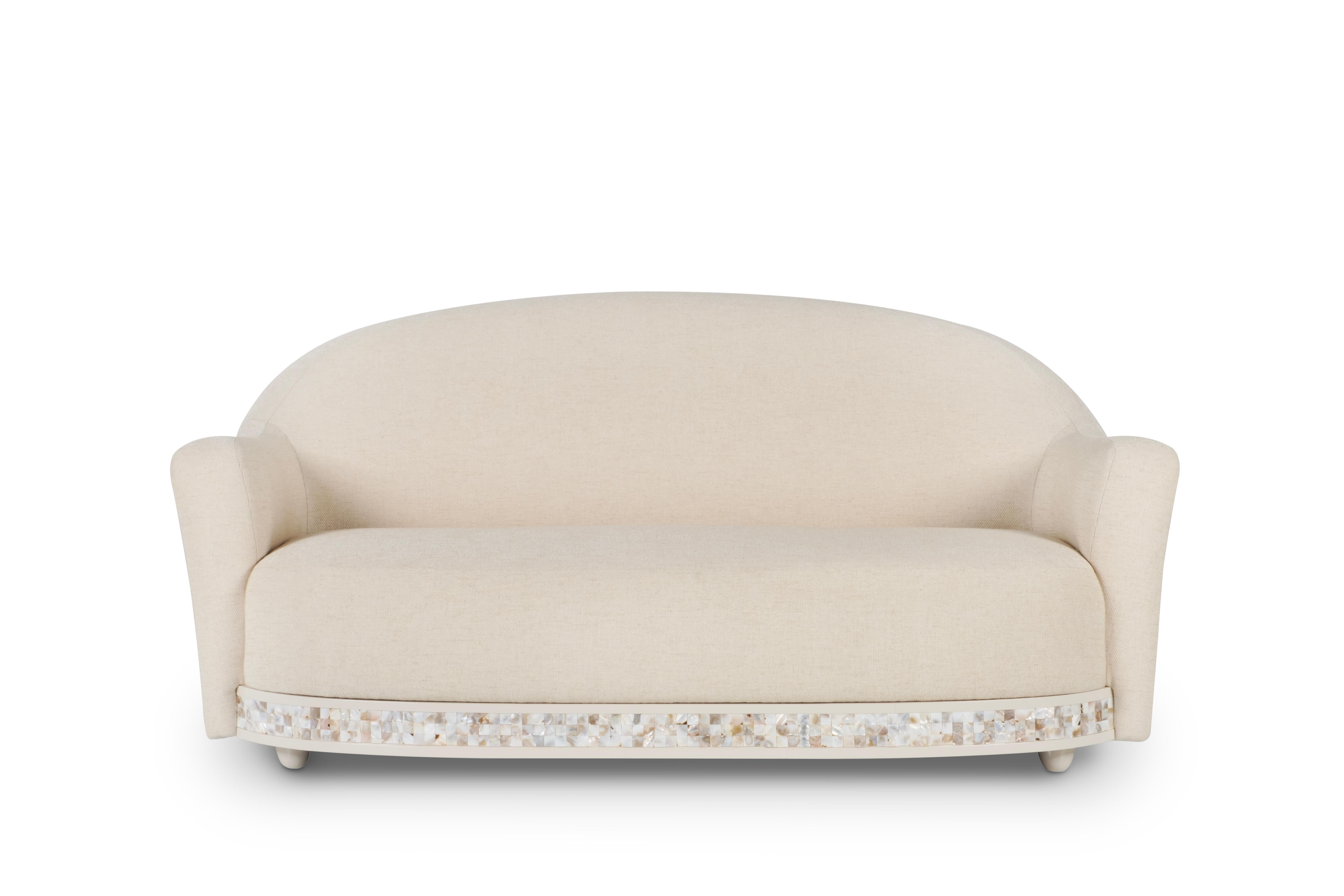 Jorgen Loveseat Sofa in the Style of 1930's Handmade Portugal by Greenapple For Sale 2