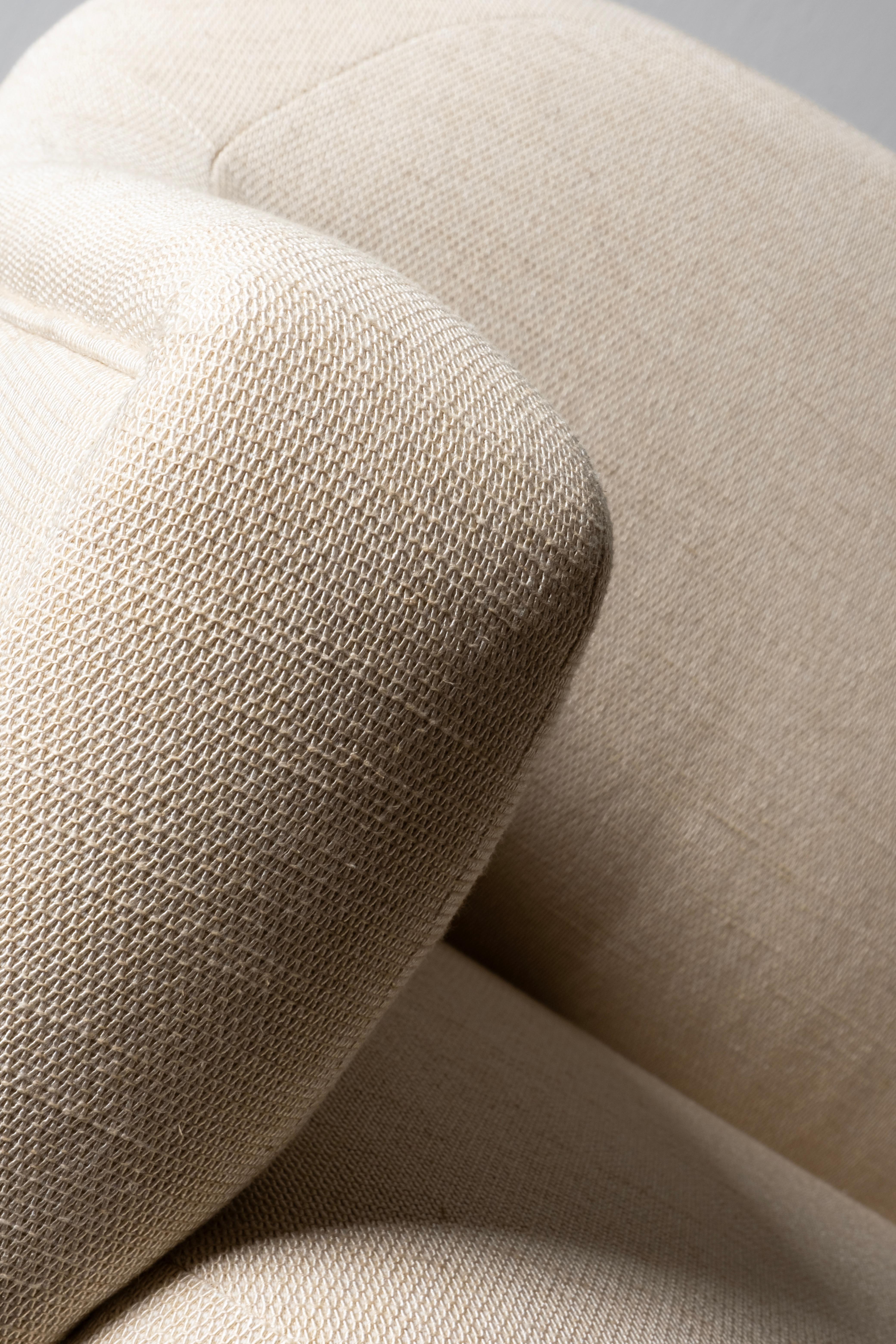 Velvet Jorgen Loveseat Sofa in the Style of 1930's Handmade Portugal by Greenapple For Sale