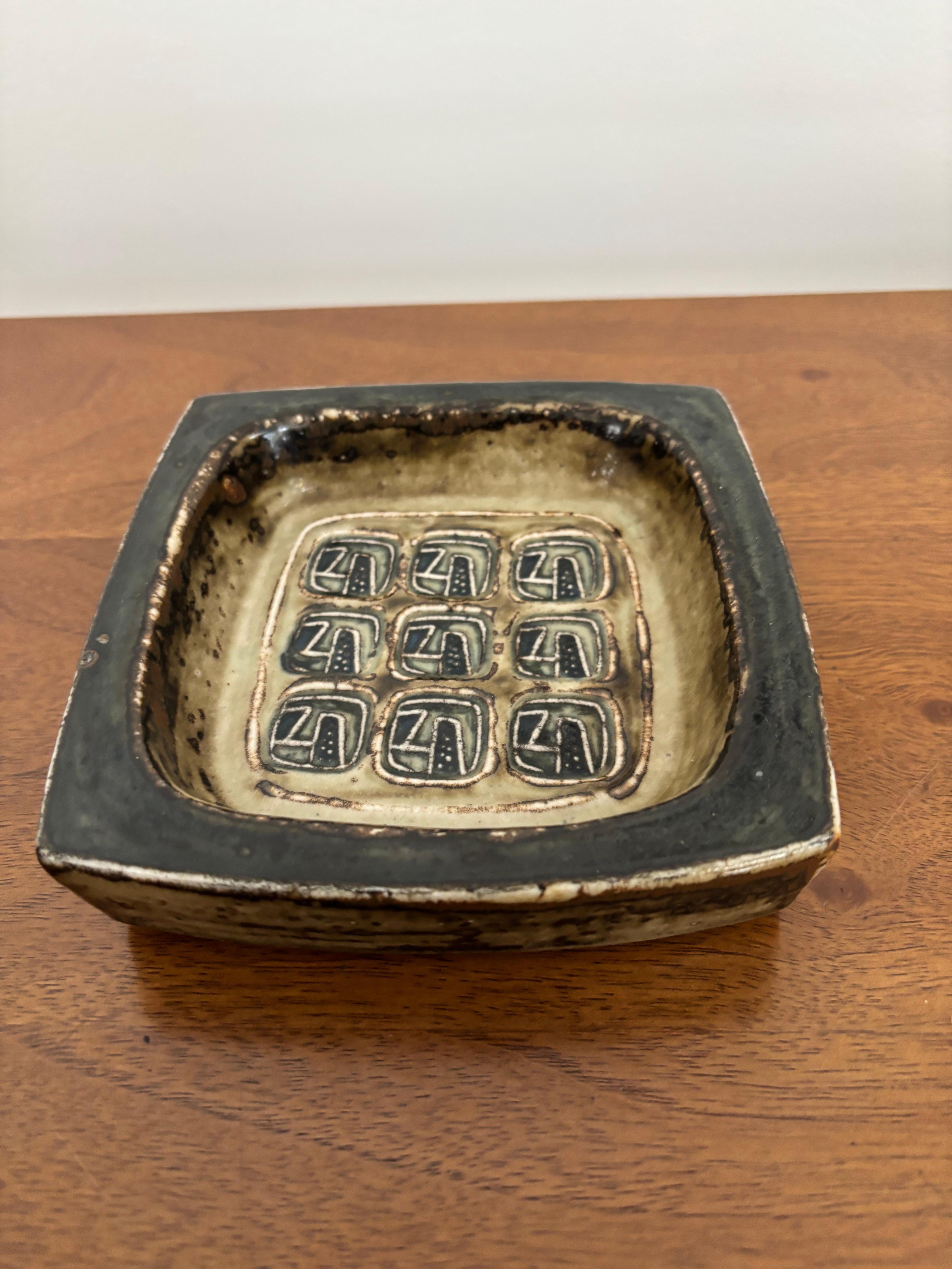 Danish Jorgen Mogensen Ceramic Scandinavian Centerpiece for Royal Copenaghen, 1960s For Sale