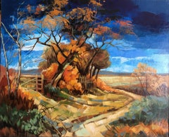 Little wood, French expressionist landscape
