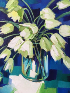 White harmony, still life expressionst style