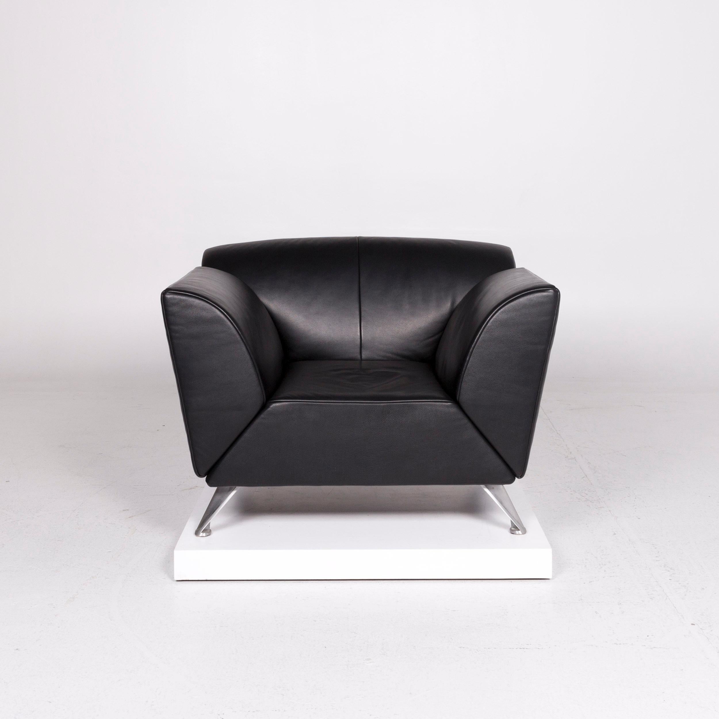 We bring to you a Jori JR-8100 leather armchair black.
 

 Product measurements in centimeters:
 

Depth 85
Width 106
Height 76
Seat-height 41
Rest-height 68
Seat-depth 55
Seat-width 46
Back-height 36.
 