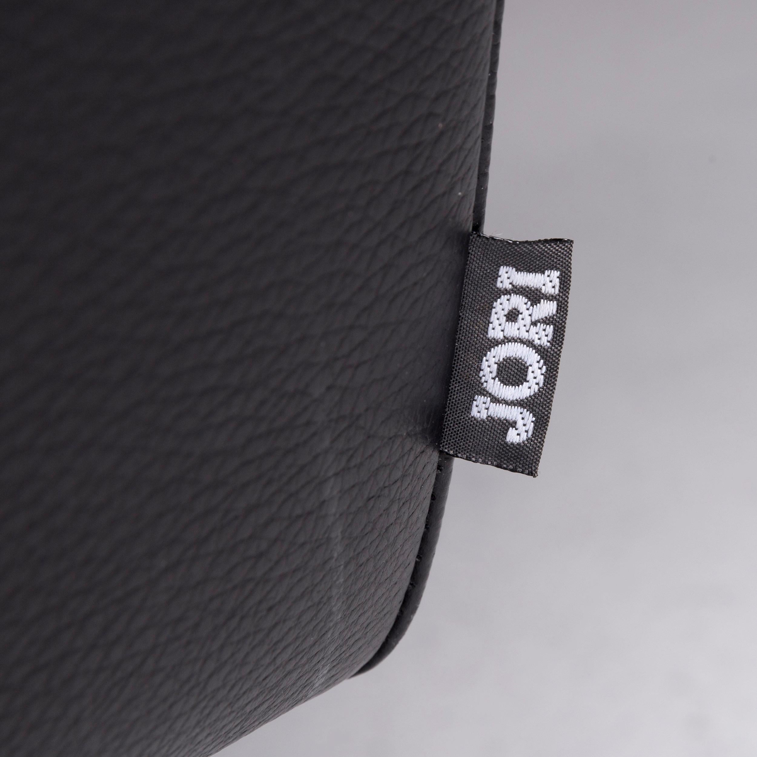 Jori JR-8100 Leather Armchair Black For Sale 2