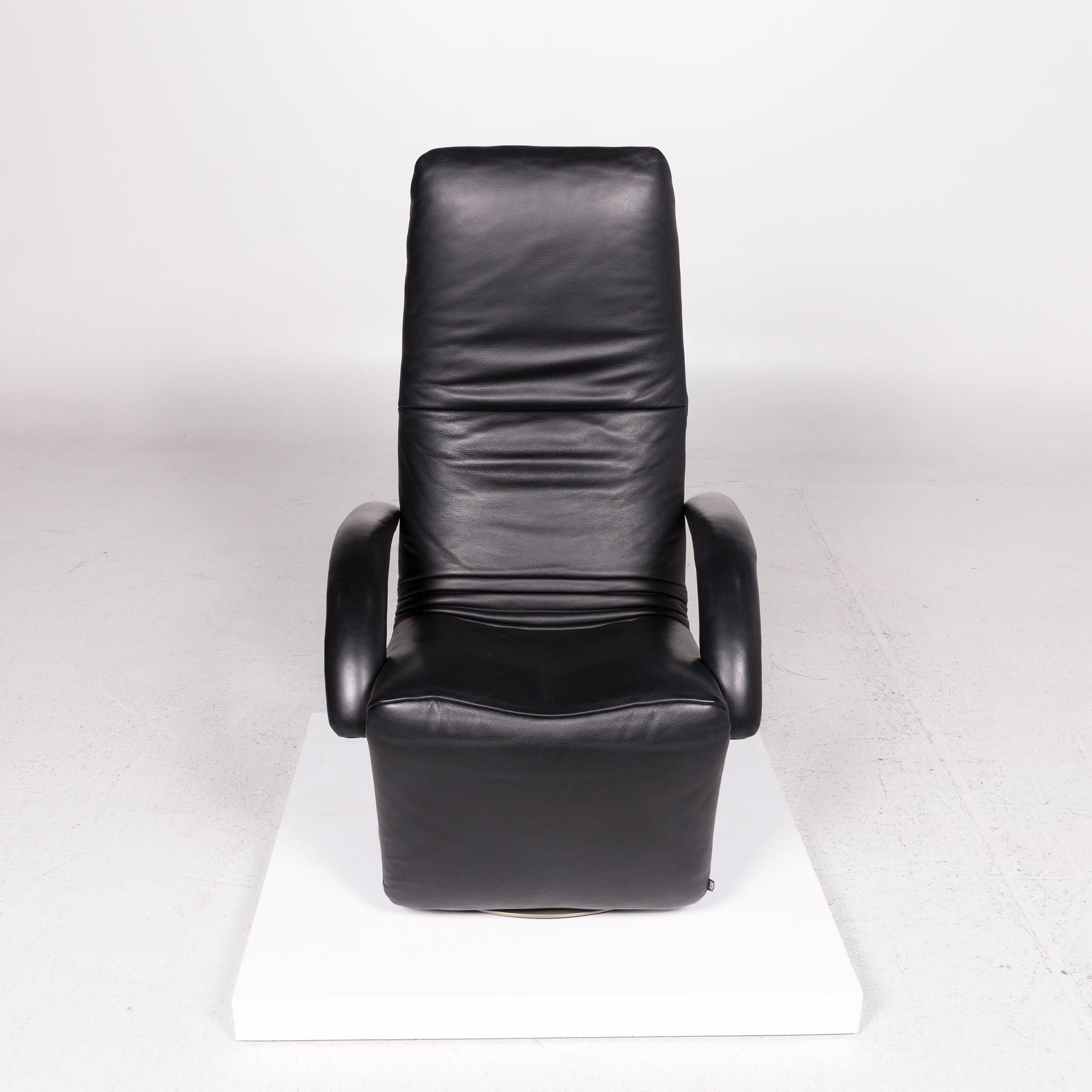 JORI Leather Armchair Black Relax Function Massage Function Massage Chair 2