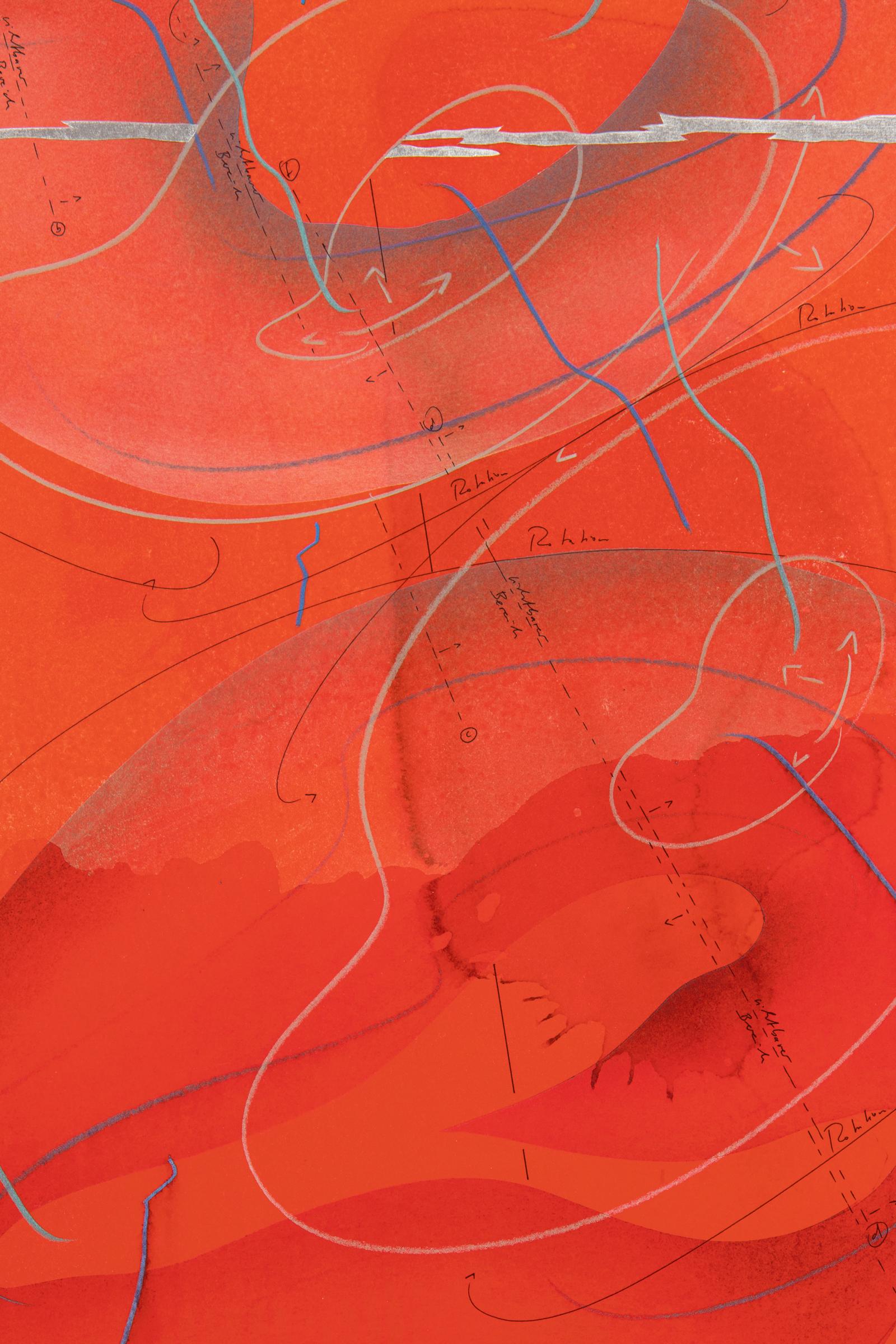 Jorinde Voigt, Immersion VII - Stampa firmata, Arte astratta, Arte contemporanea 1