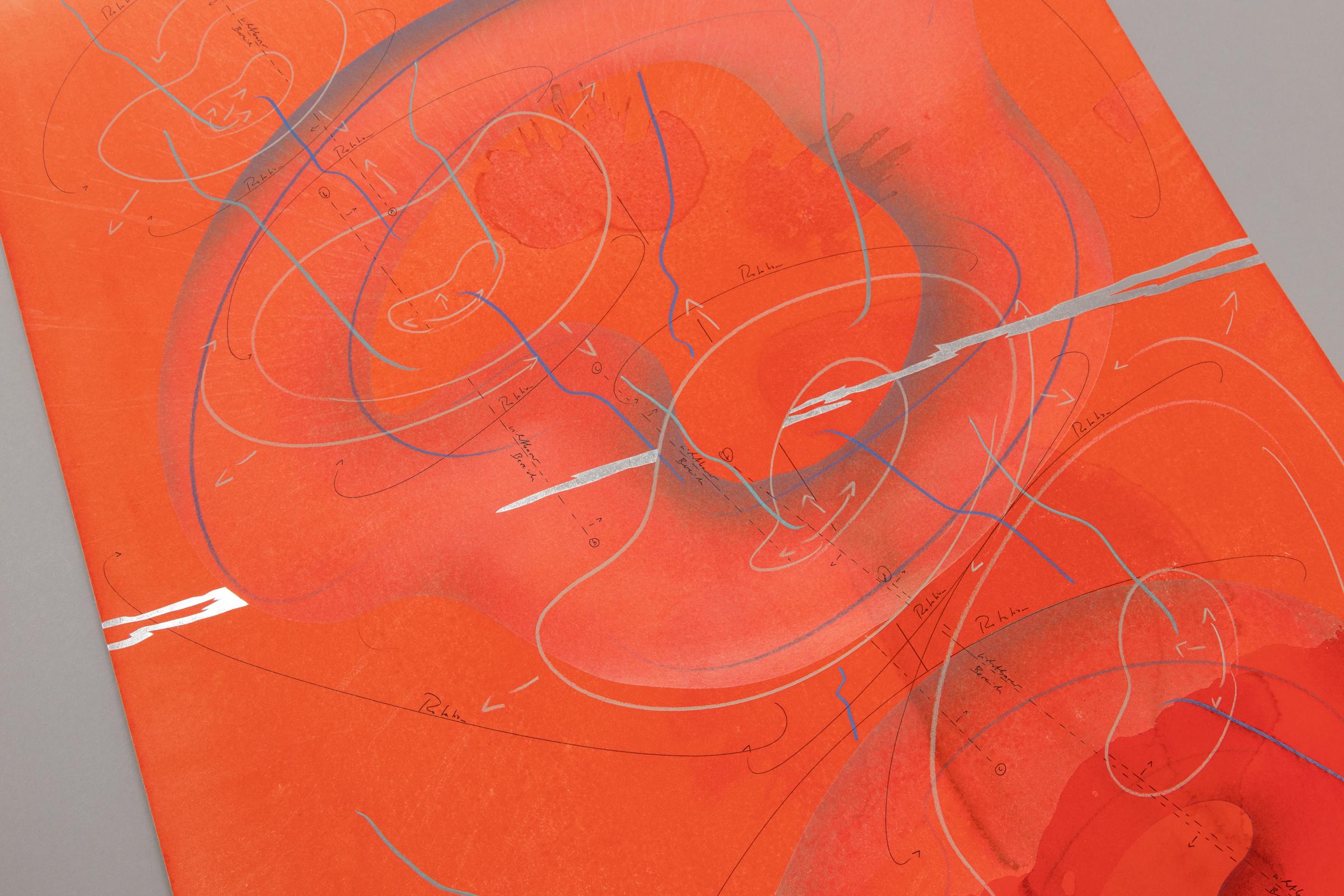 Jorinde Voigt, Immersion VII - Stampa firmata, Arte astratta, Arte contemporanea 3