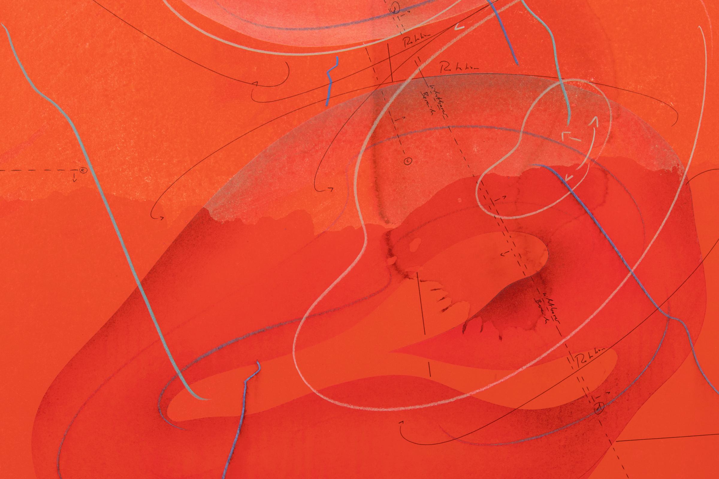 Jorinde Voigt, Immersion VII - Stampa firmata, Arte astratta, Arte contemporanea 4
