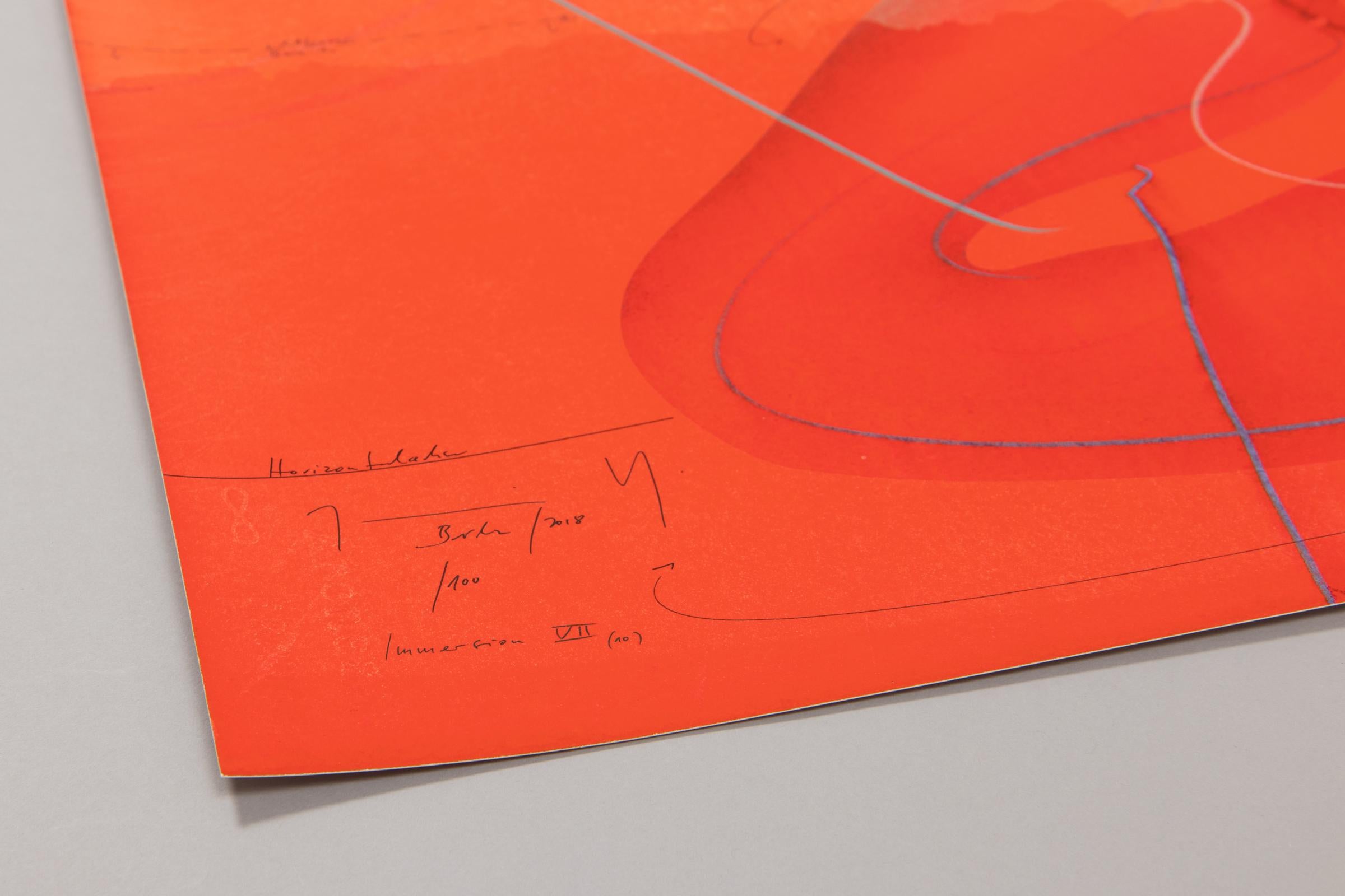 Jorinde Voigt, Immersion VII - Stampa firmata, Arte astratta, Arte contemporanea 5