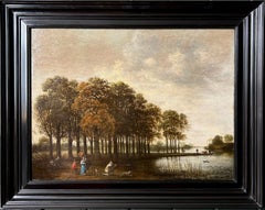 Heron Shoot in a Landscape