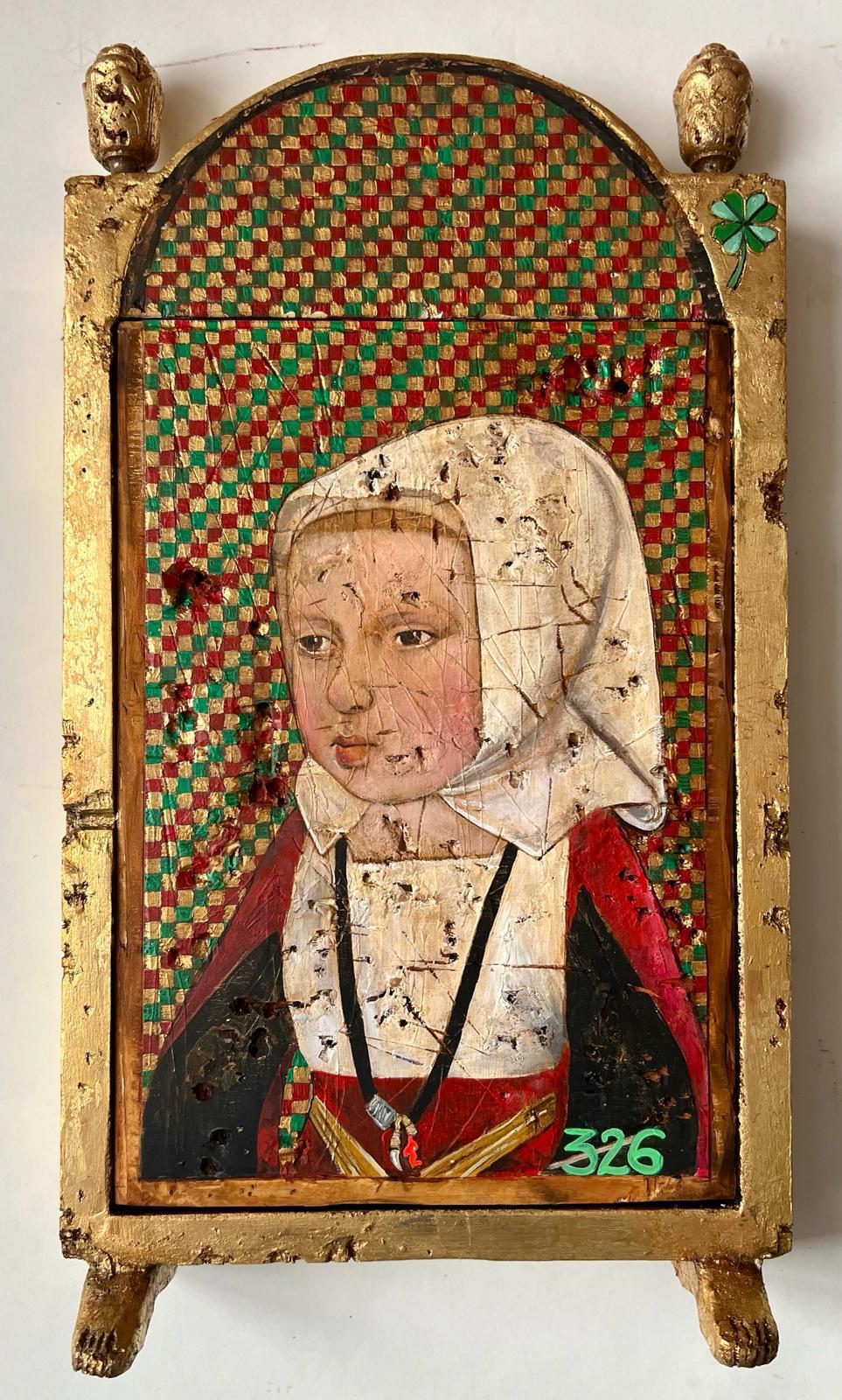 "Isabella" von Joris Ghilini, 27,5 x 17 x 6 Zoll, 2024