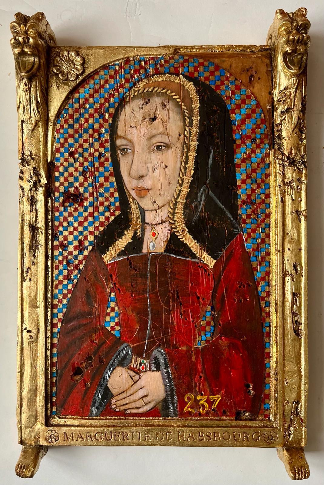 « Marguerite de Habsbourg » de Joris Ghilini, 29 x 19 x 6 pouces, 2024