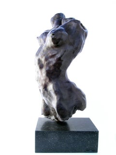 Breath Bronze Sculpture Torse Torso Body Classic In Stock 