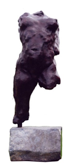 Sculpture classique de torse de chauve-souris Ecce Homo en bronze, en stock
