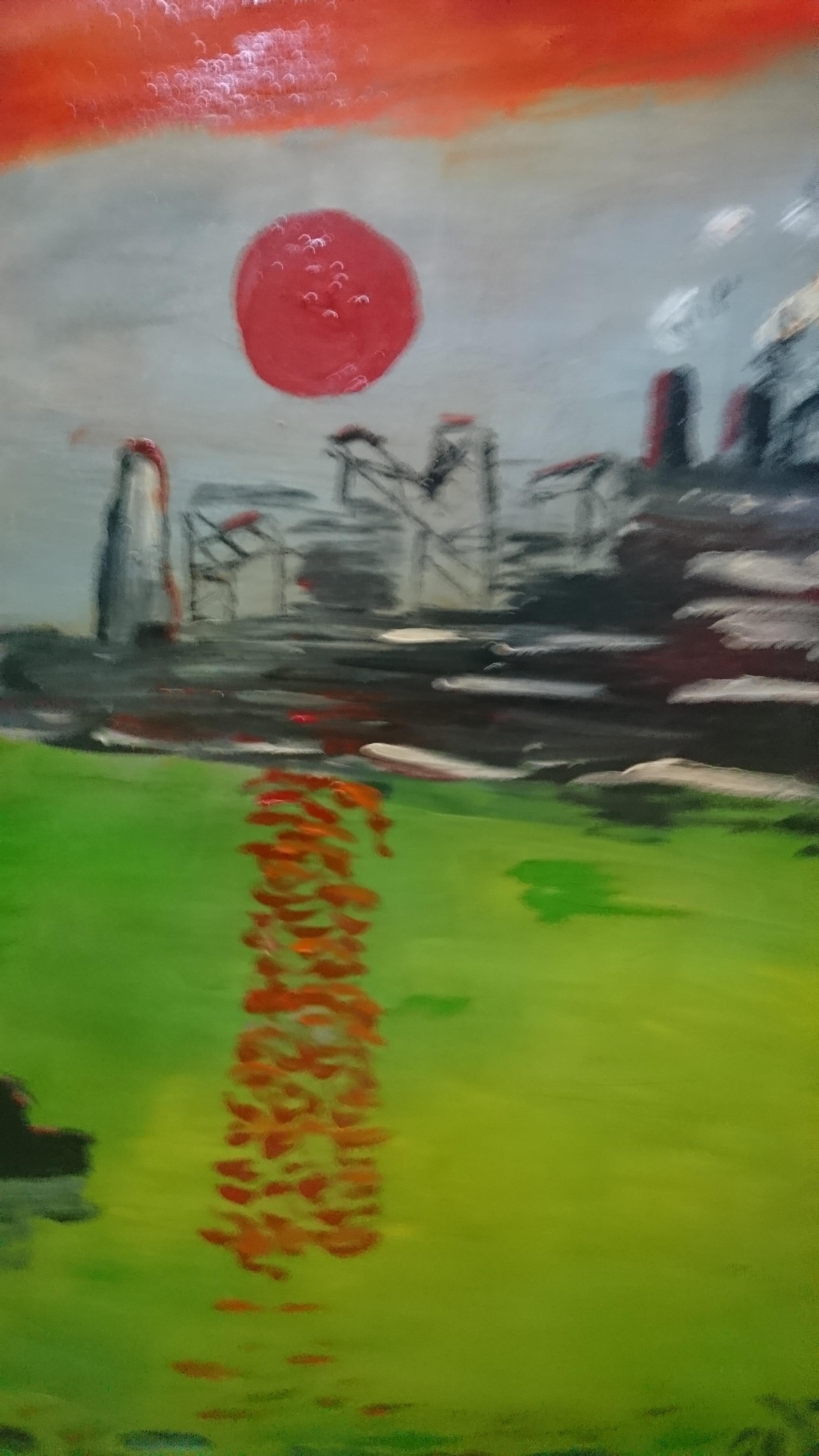 Il porto di Le Havre nel sole nascente
Anno 2021
Tecnica ad olio a pennello e impasto
Supporto in cotone su telaio in legno: barella
Dimensioni 60x73 peso 983 g
Questo quadro rappresenta la sfocatura della mattina nebbiosa e la nitidezza di
