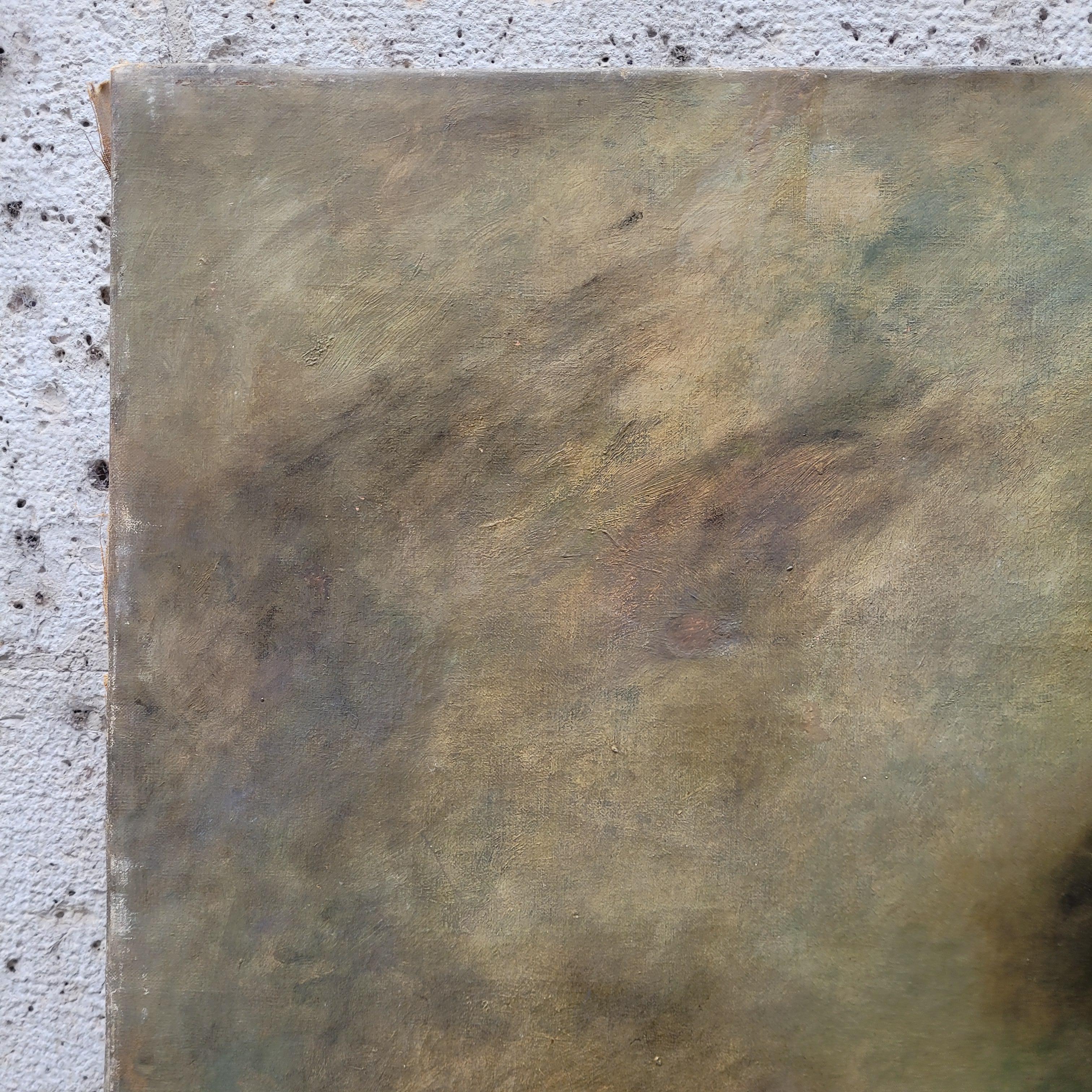 Huile sur toile 