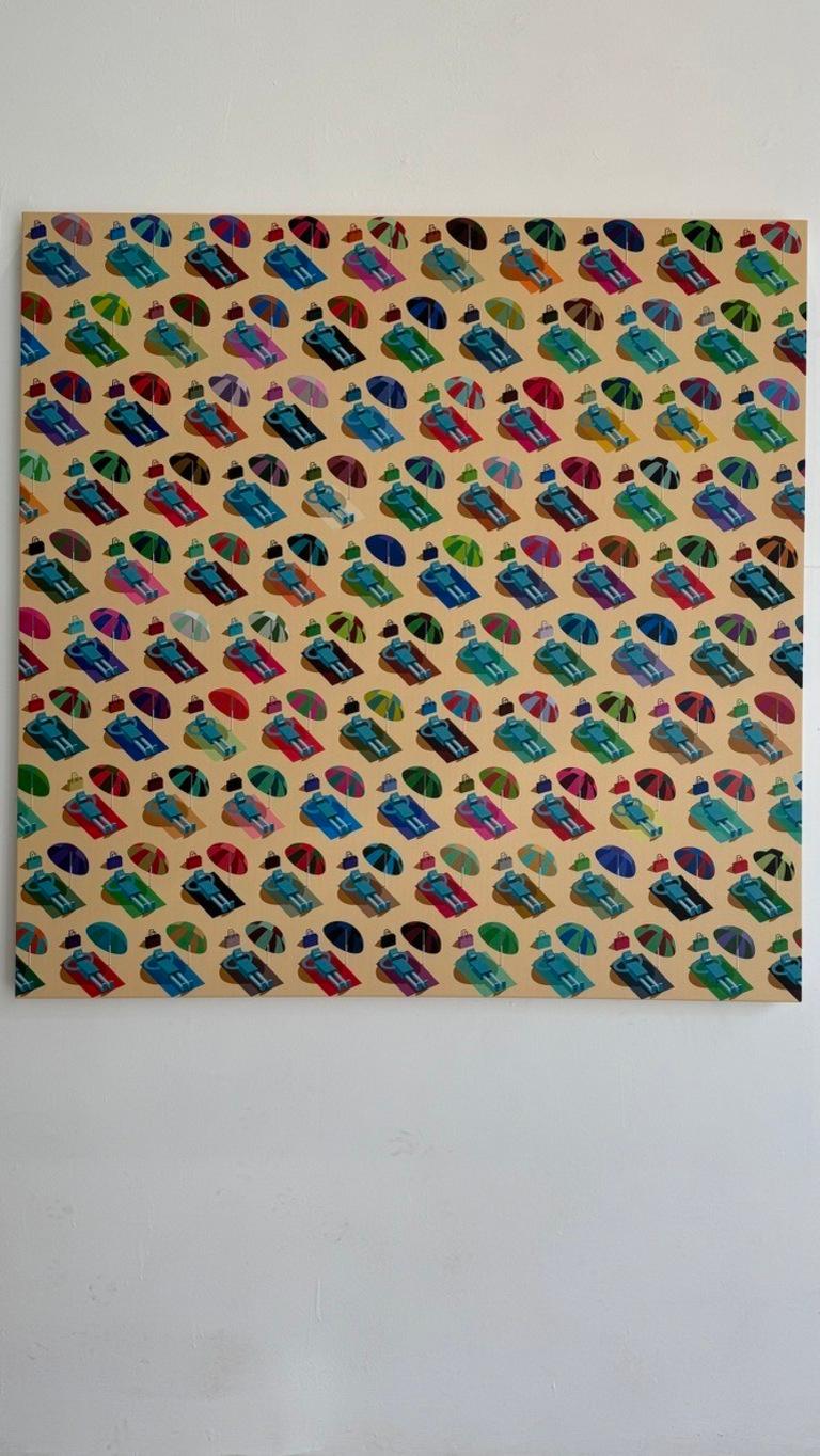 Beach day - Print by José Carmona
