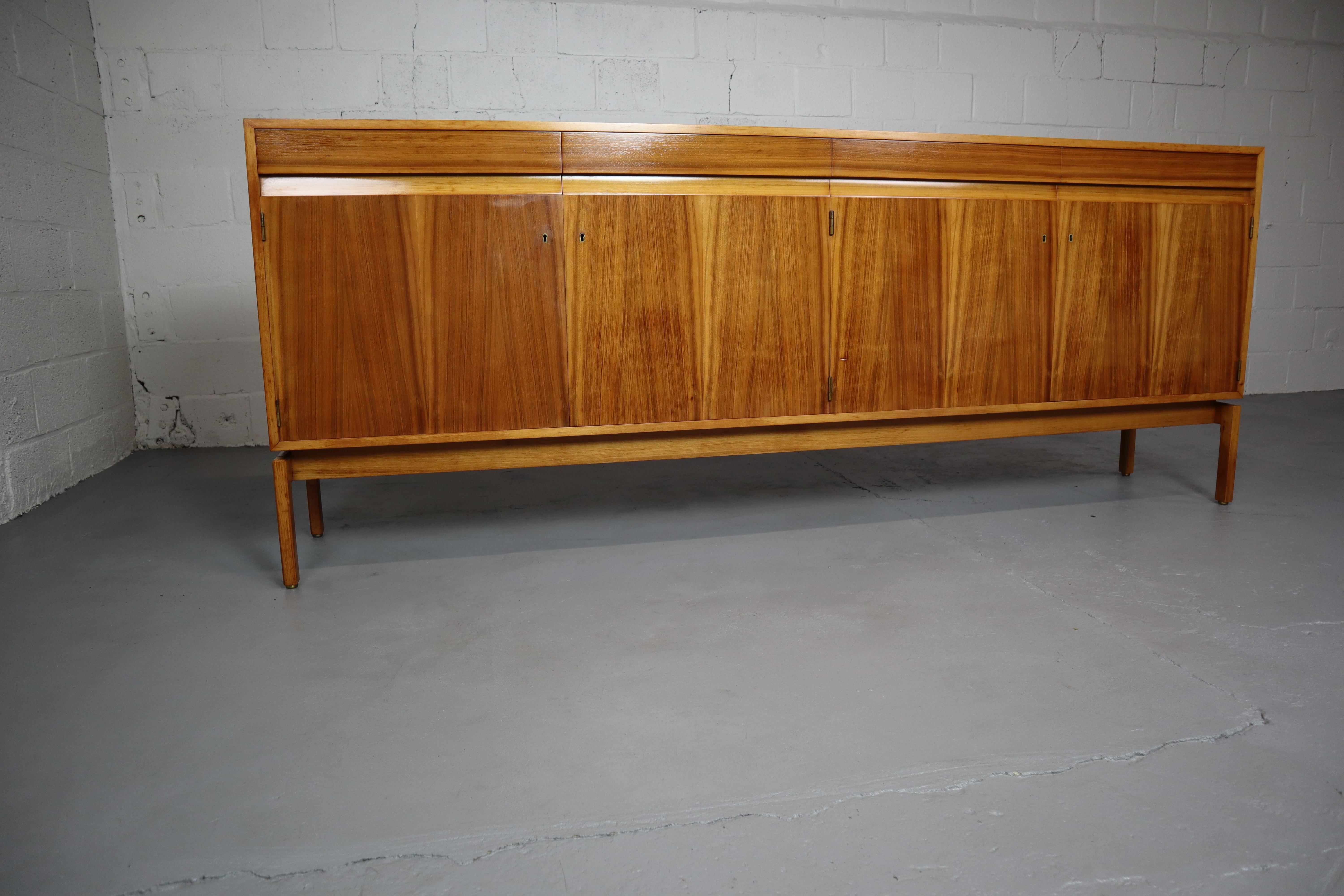 Mid-Century Modern Enfilade Jos De Mey pour Van den Berghe-Pauvers, années 1960 en vente