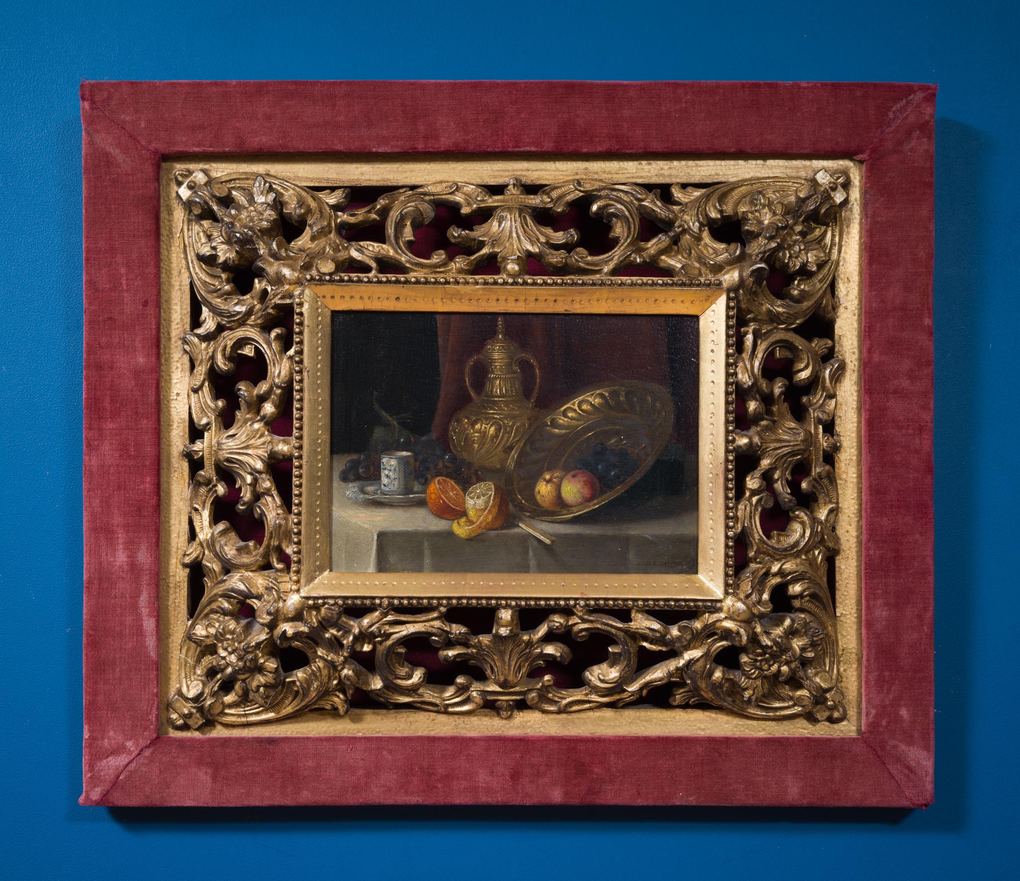 Still Life with Fruit and Vessels For Sale 1