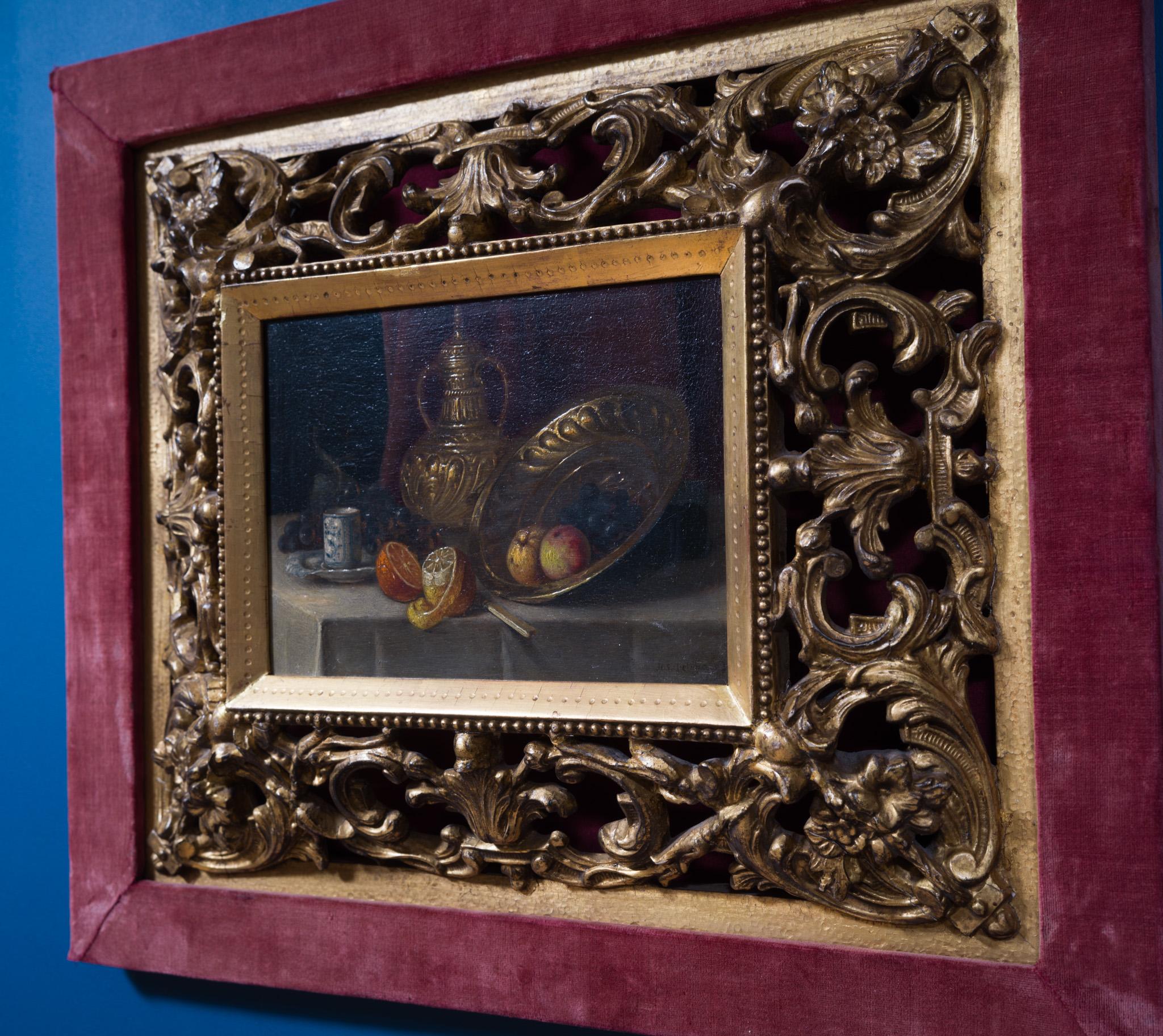 Still Life with Fruit and Vessels For Sale 3