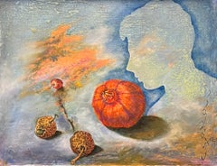 "La terre des hommes" de José Gerson - Huile sur Wood - 63x78 cm