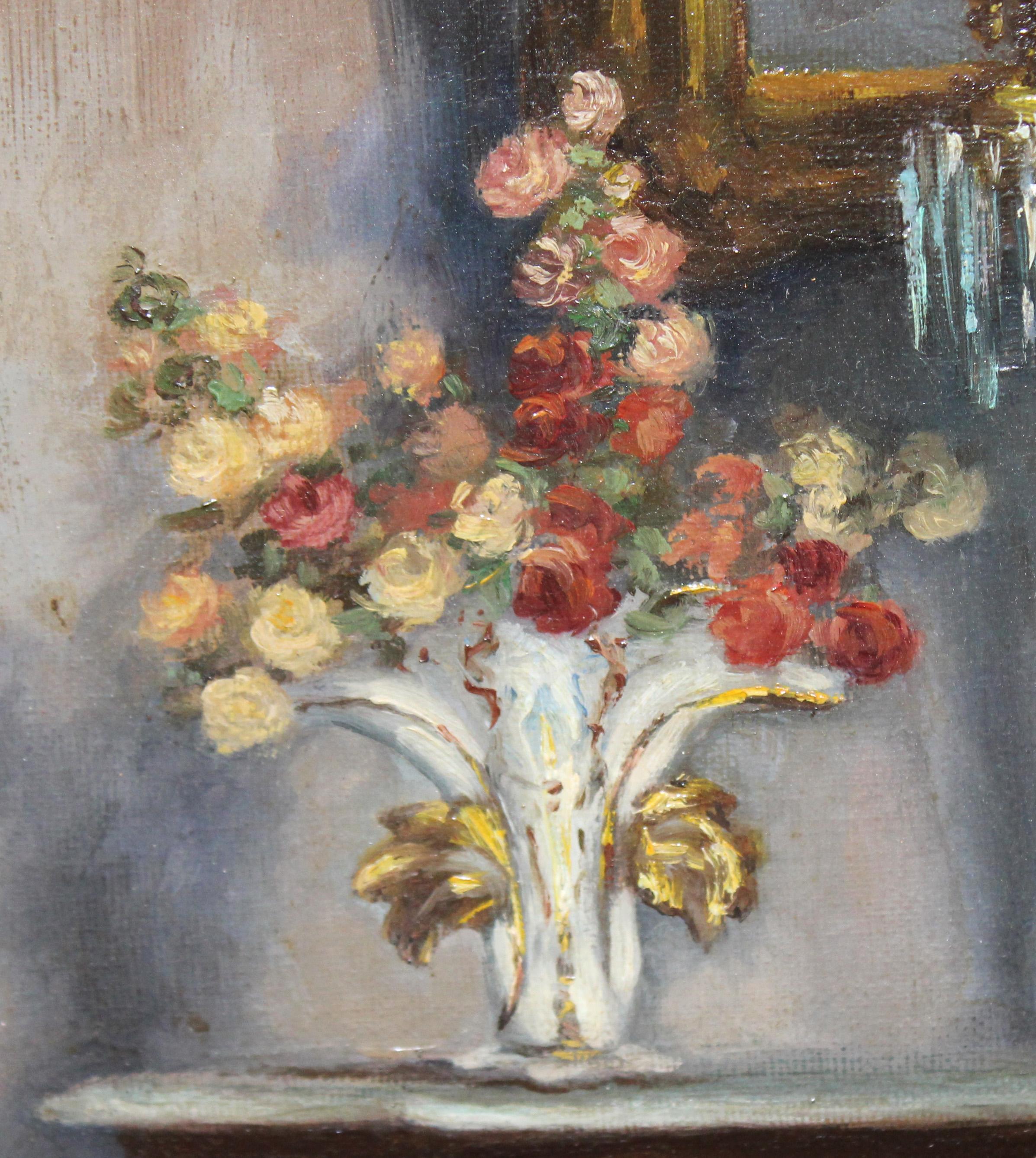 Óleo sobre tela - Tranquilidad victoriana (Realismus), Painting, von José Gómez Abad