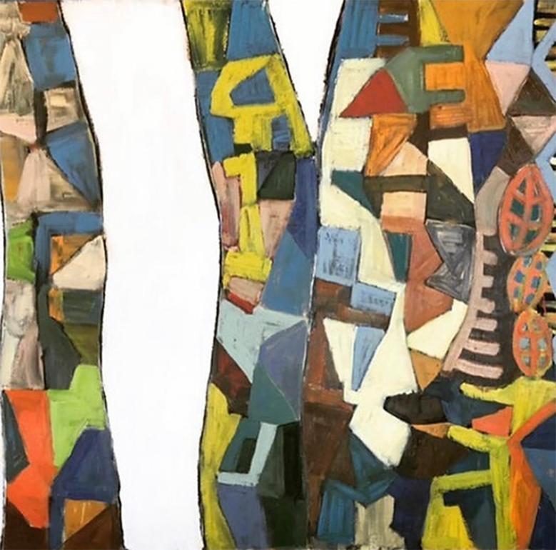 Bambu de Volpi & Coqueiros de Klee, Gemälde. Aus der MATAS-Reihe (Abstrakt), Painting, von José Ignacio Suarez Solis