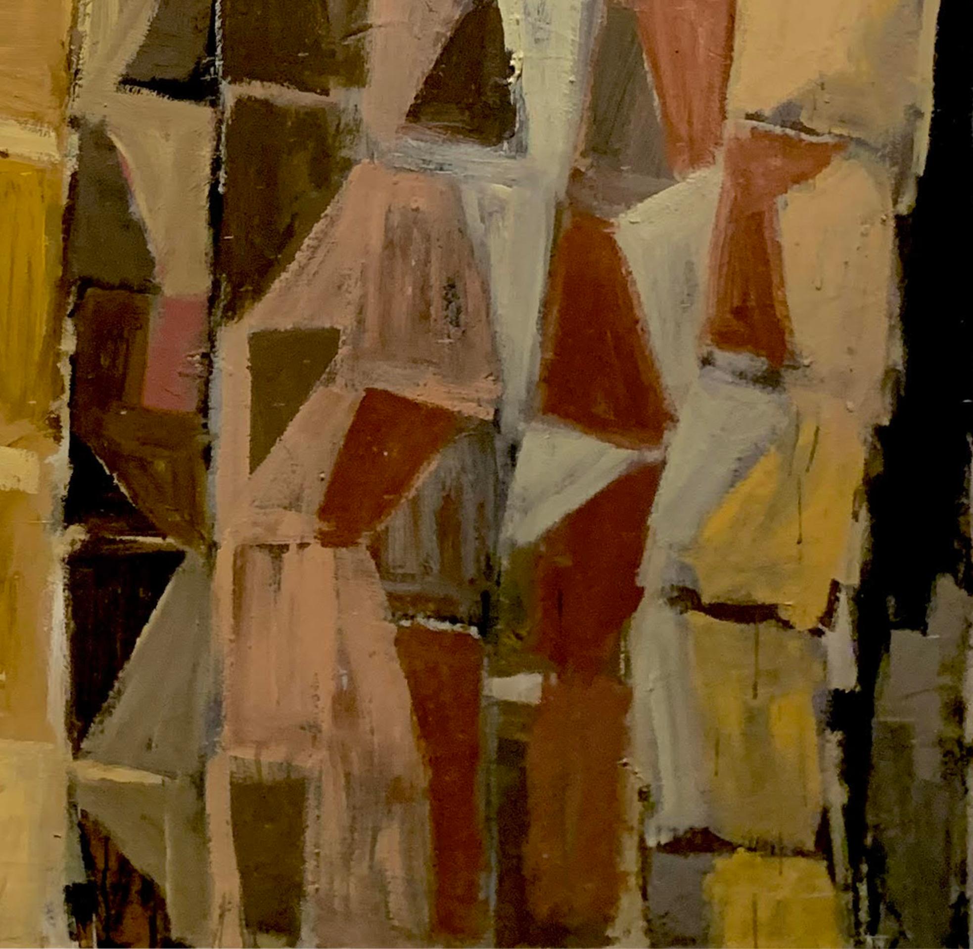 Bambu em sépia, Abstract painting. From The Series Matas For Sale 1
