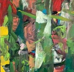 Bambuzal, Pintura abstracta. De la serie Matas