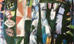 Mata de verde, Abstraktes Gemälde. Aus der Serie Matas