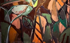 Mato de fogo século XV, Abstract painting. From the series Matas