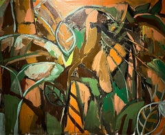 Mato de fogo século XV, Abstract painting. From the series Matas