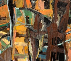 Mato de onça, Abstract painting. From the series Matas
