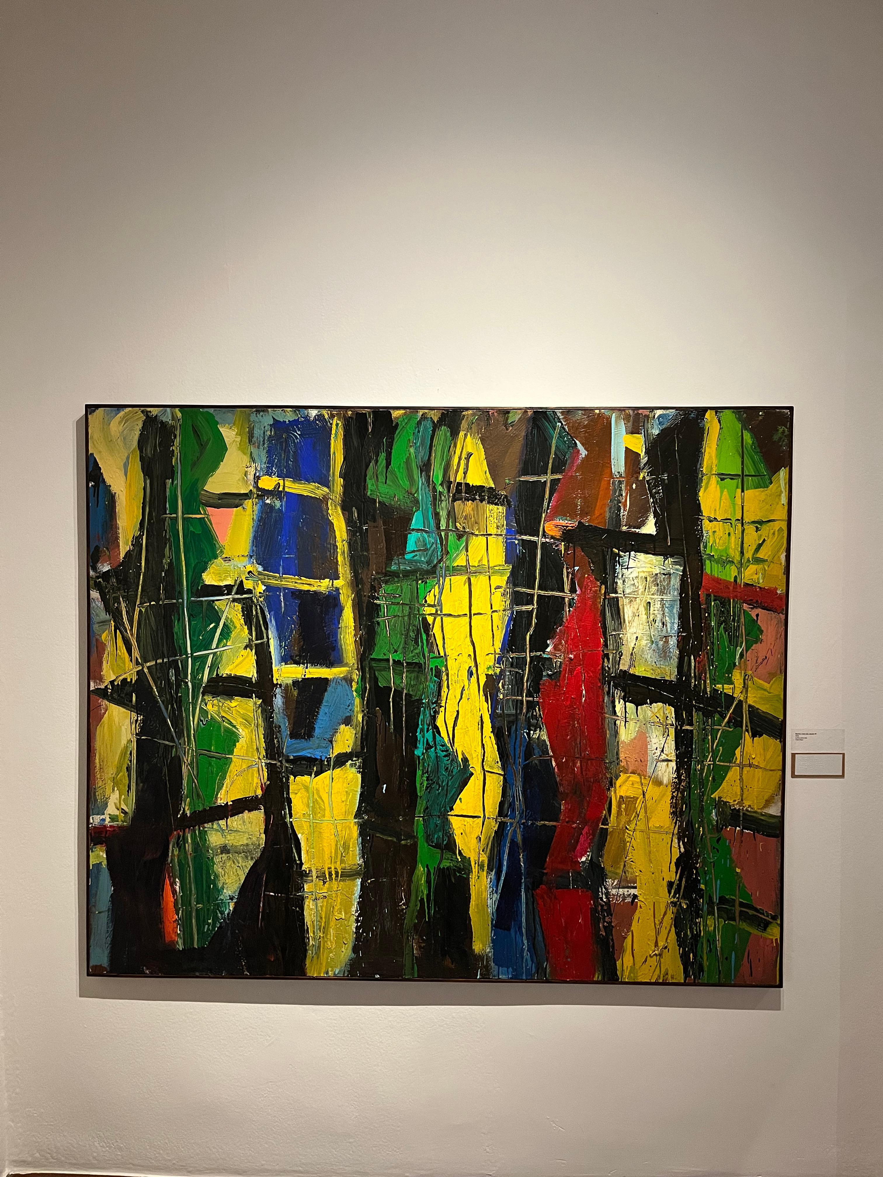 Für Jose Ignacio Suarez ist es ein Abgrund von Zeit und Raum, der ihn von den ersten Bewohnern der brasilianischen Küsten und des riesigen amerikanischen Kontinents trennt. Seine ursprüngliche Sprache ist die zweidimensionale Malerei, Acryl auf