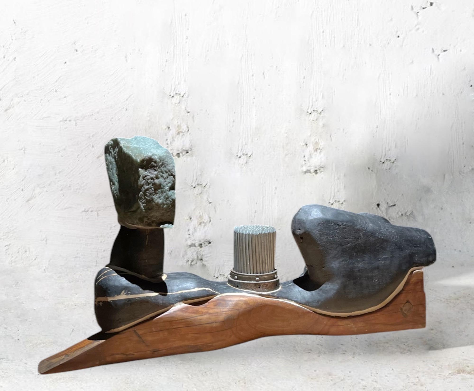 Ori Guerreira na luz III, Figurative Sculpture. From the Series Sculptures