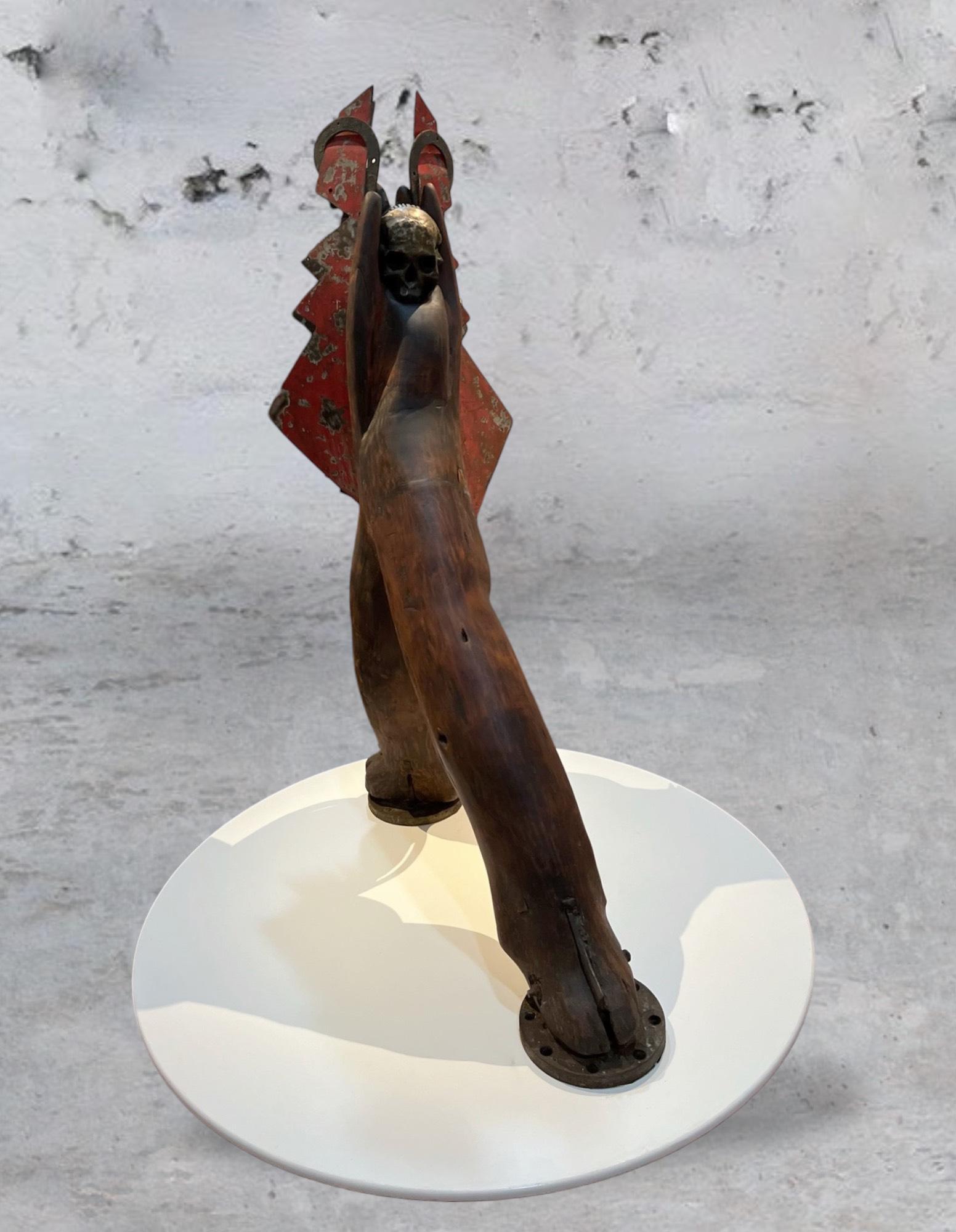 ORÍ GUERREIRA TUPINANDACARU I, Sculpture figurative. Sculptures de la série en vente 1