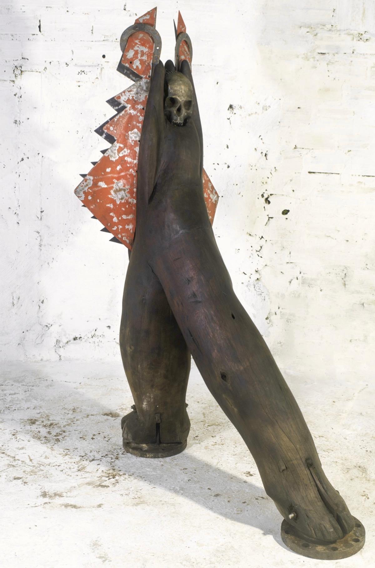 ORÍ GUERREIRA TUPINANDACARU I, Figurative Sculpture. From the Series Sculptures For Sale 1