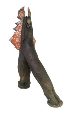 Used ORÍ GUERREIRA TUPINANDACARU I, Figurative Sculpture. From the Series Sculptures