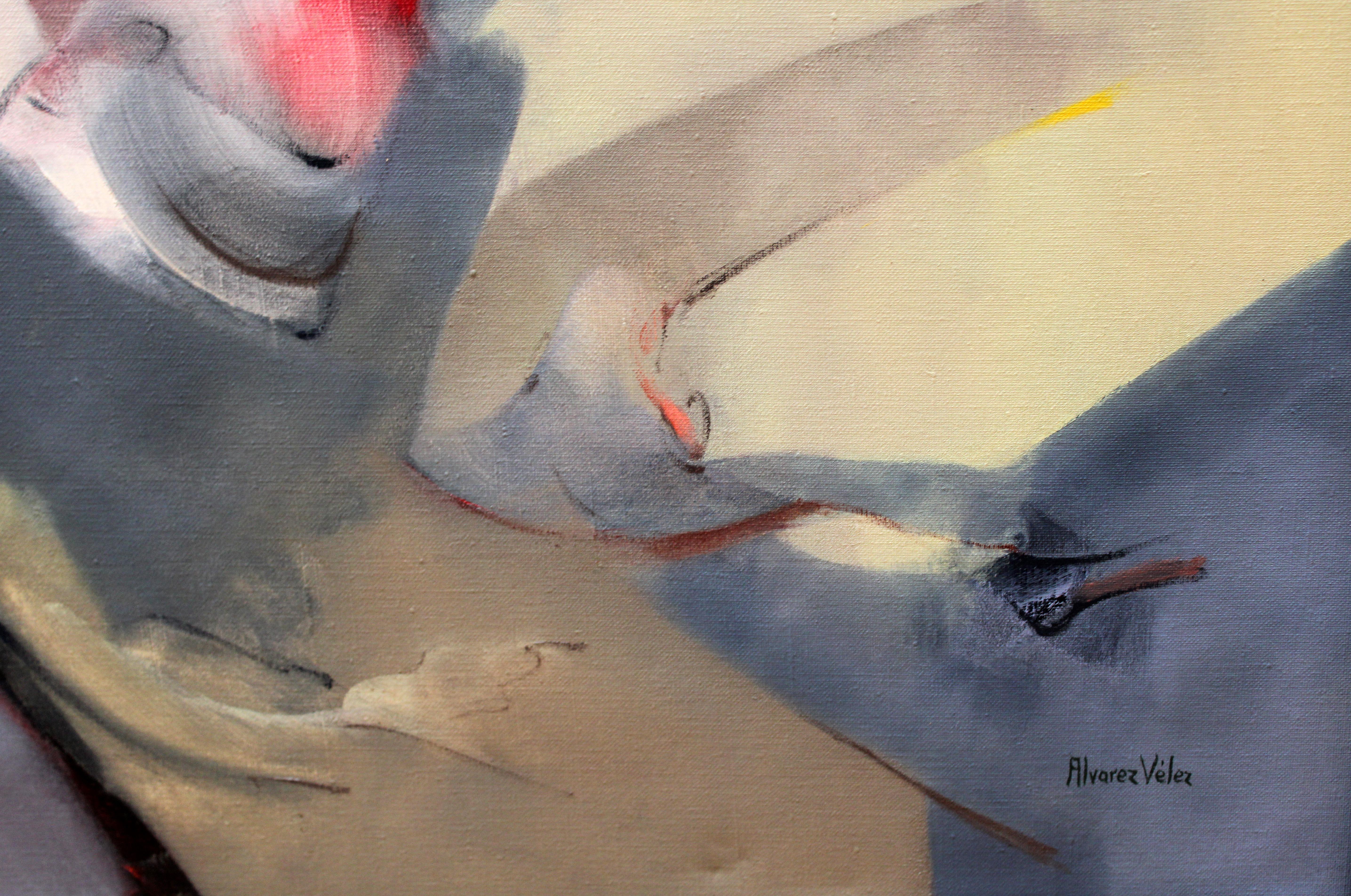 La obra va firmada por el artista en la parte inferior

En la parte trasera va nuevamente firmada y con una etiqueta de los detalles de la obra

Estado de conservación bueno

Se presenta enmarcada la obra

Medidas obra: 60 cm altura x 73 cm